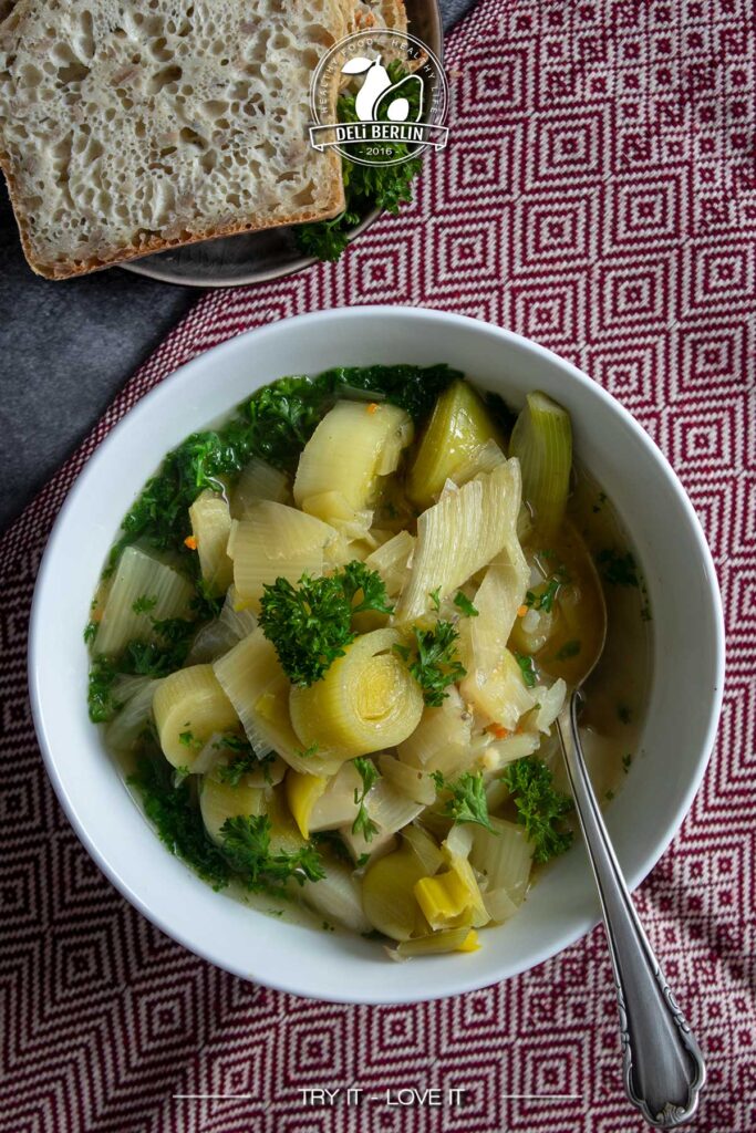 Herzhafter Gemüse-Eintopf mit Fenchel und Porree