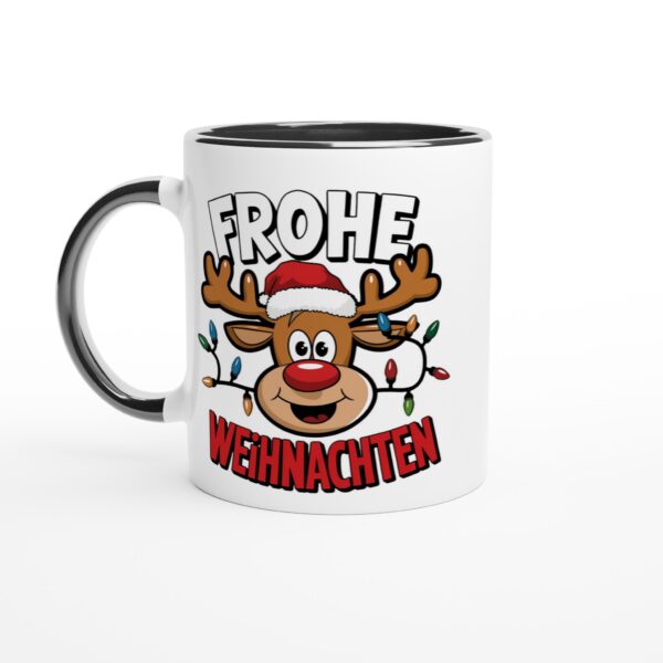 Frohe Weihnachten - Rentier-Tasse für die Feiertage